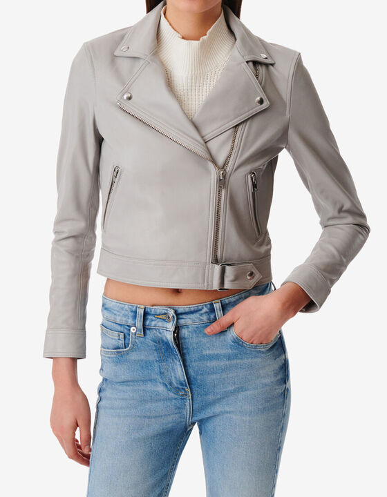 KOLMAR LEATHER BIKER JACKET